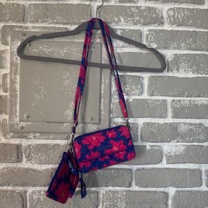 Vera Bradley Cotton Heritage 3 in 1 bag